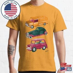 Classic Cars Retro Old T-Shirt